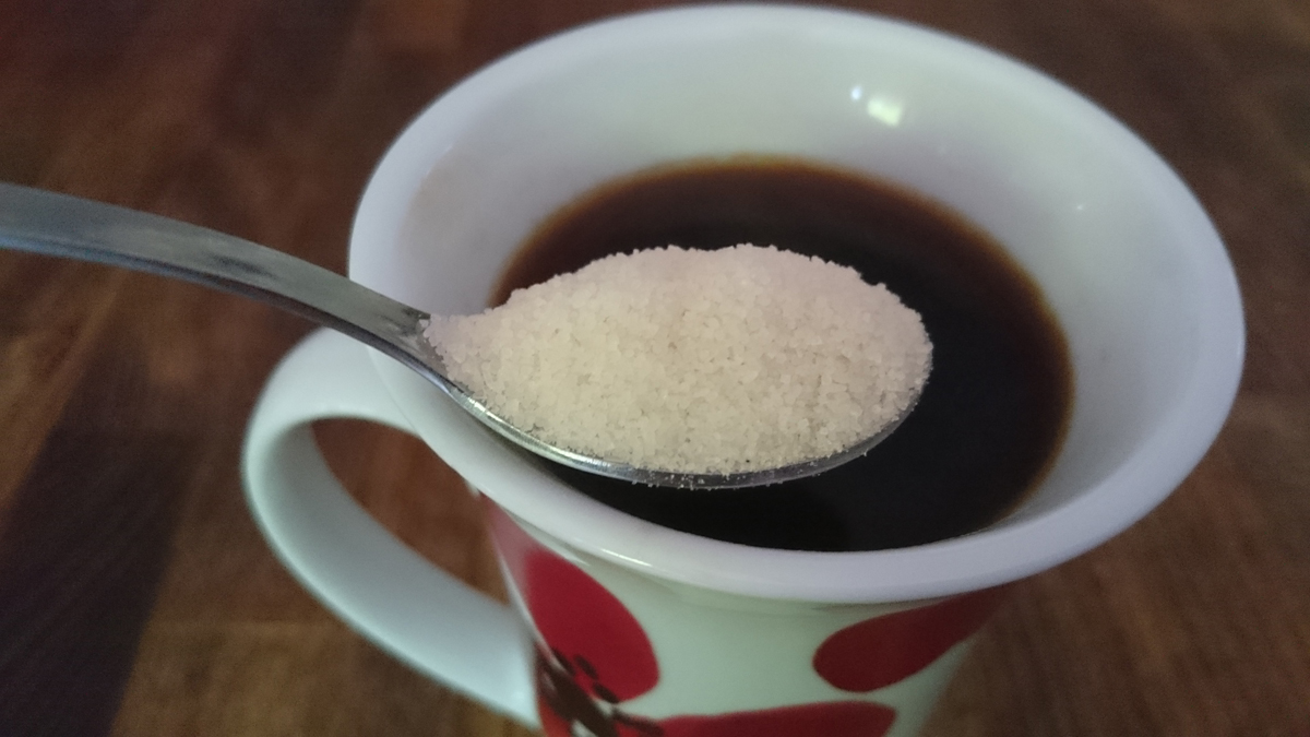 Adding sugar to drinks or food is an easy way to load empty calories.